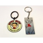 Betty Boop Key Chains Lot #11 Arms Up & Waving Designs Two Pieces.